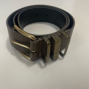 Nanette Lepore Genuine Italian Leather Belt - Brown - Size S